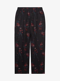 Marvel Spider-Man: Across the Spider-Verse Miles Morales Allover Print Women's Plus Sleep Pants — BoxLunch Exclusive