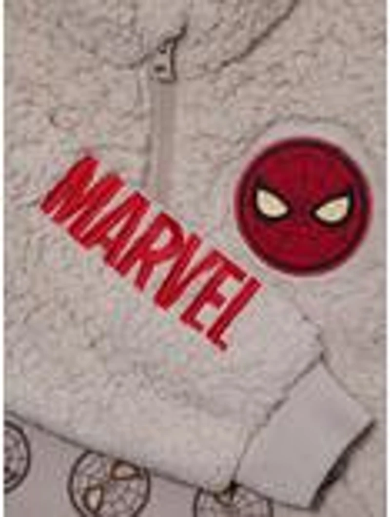Marvel Spider-Man Toddler Sherpa Sweater — BoxLunch Exclusive