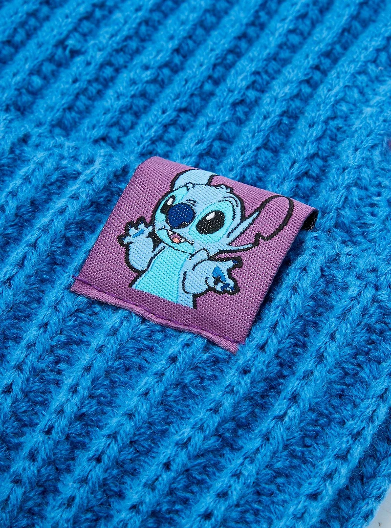 Disney Lilo & Stitch Figural Stitch Ears Youth Knit Beanie — BoxLunch Exclusive