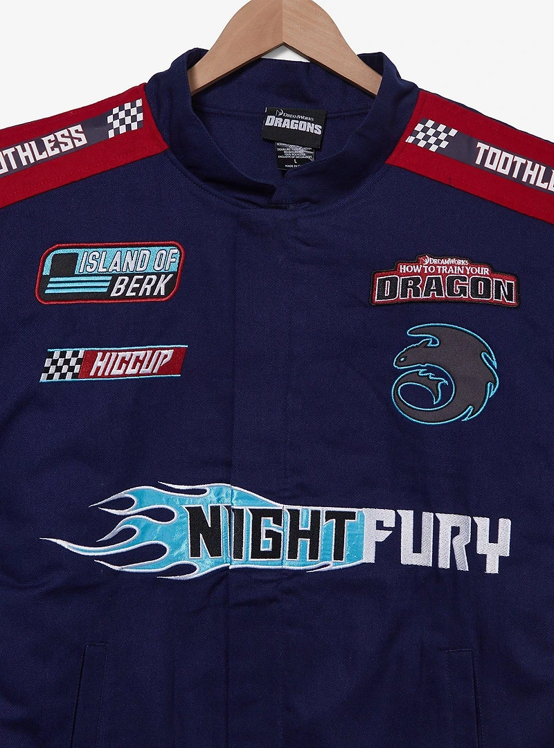 DreamWorks How to Train Your Dragon Night Fury Racing Jacket - BoxLunch Exclusive
