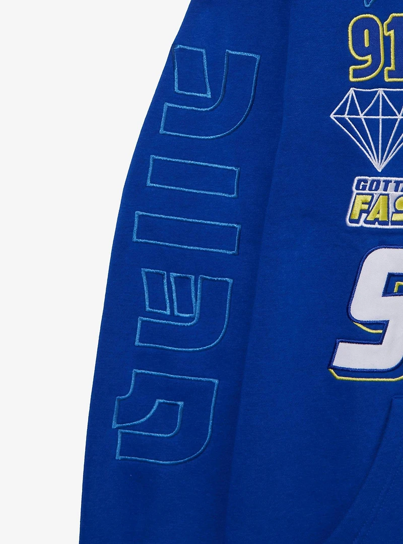 Sonic the Hedgehog Embroidered Icons Zippered Hoodie - BoxLunch Exclusive