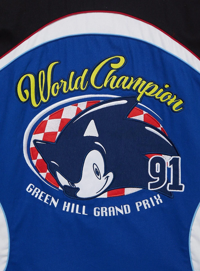 Sonic the Hedgehog Racing Team Moto Jacket - BoxLunch Exclusive