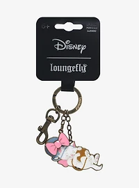 Loungefly Disney The Aristocats Marie Napping Multi-Charm Keychain