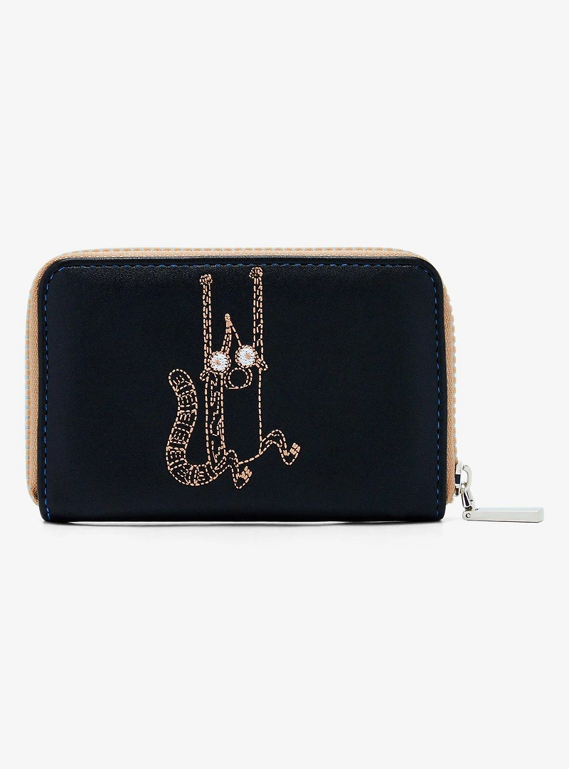 Regular Show Mordecai & Rigby Embroidered Zip Wallet — BoxLunch Exclusive