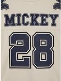 Disney Mickey Mouse Women's Cropped Football Jersey — BoxLunch Exclusive