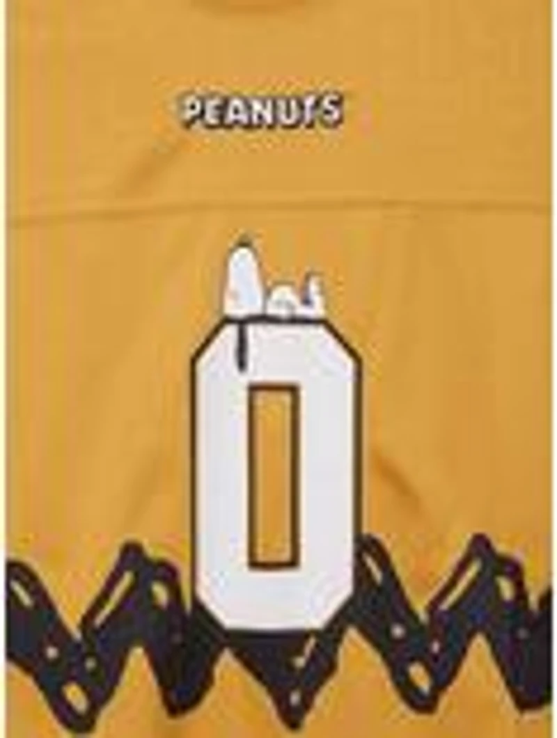 Peanuts Charlie Brown Women's Cropped Football Jersey - BoxLunch Exclusive