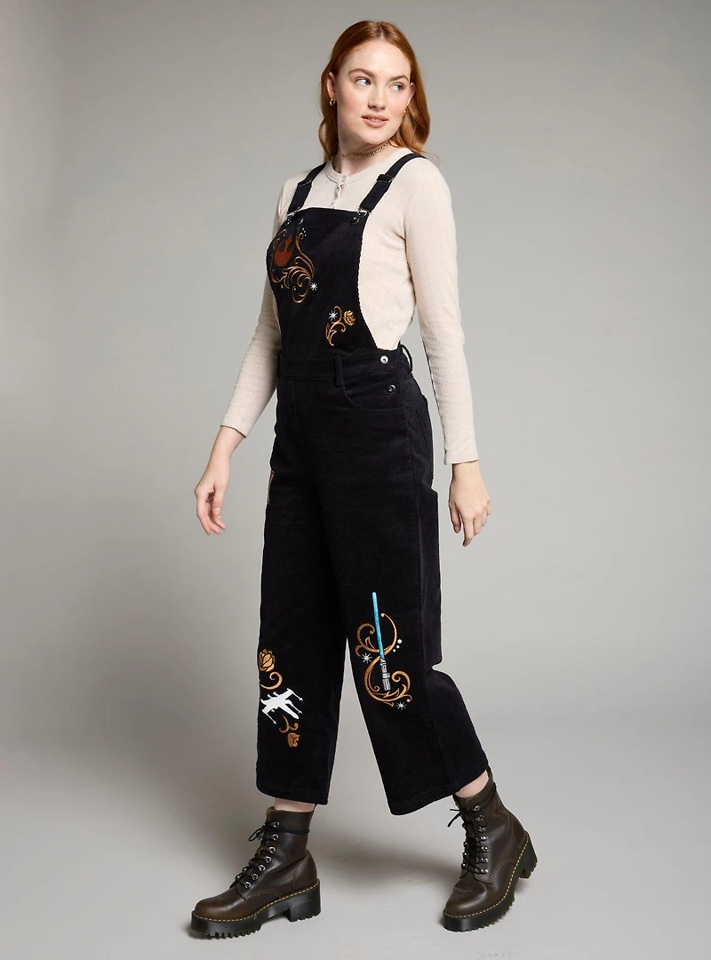 Her Universe Star Wars Rebel Symbols Women's Corduroy Overalls - BoxLunch Exclusive