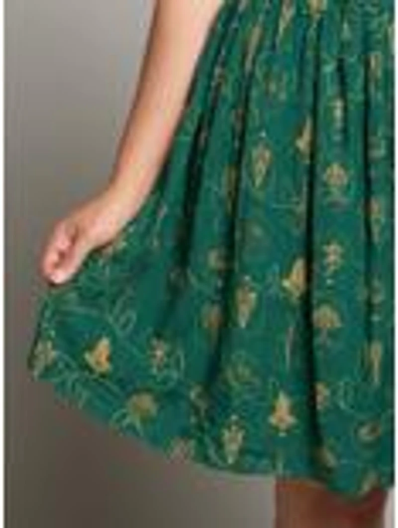 the Lord of Rings Icons Allover Print Plus Smock Dress - BoxLunch Exclusive