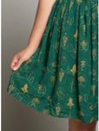 the Lord of Rings Icons Allover Print Plus Smock Dress - BoxLunch Exclusive