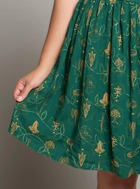 the Lord of Rings Icons Allover Print Plus Smock Dress - BoxLunch Exclusive