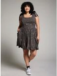 Her Universe Studio Ghibli Spirited Away Soot Sprites Allover Print Plus Tank Dress — BoxLunch Exclusive