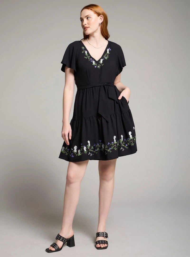 Her Universe Studio Ghibli Princess Mononoke Kodama Glow-in-the-Dark Dress — BoxLunch Exclusive