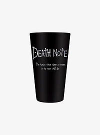 Death Note Glass Cup Keychain and Boxed Poster Set