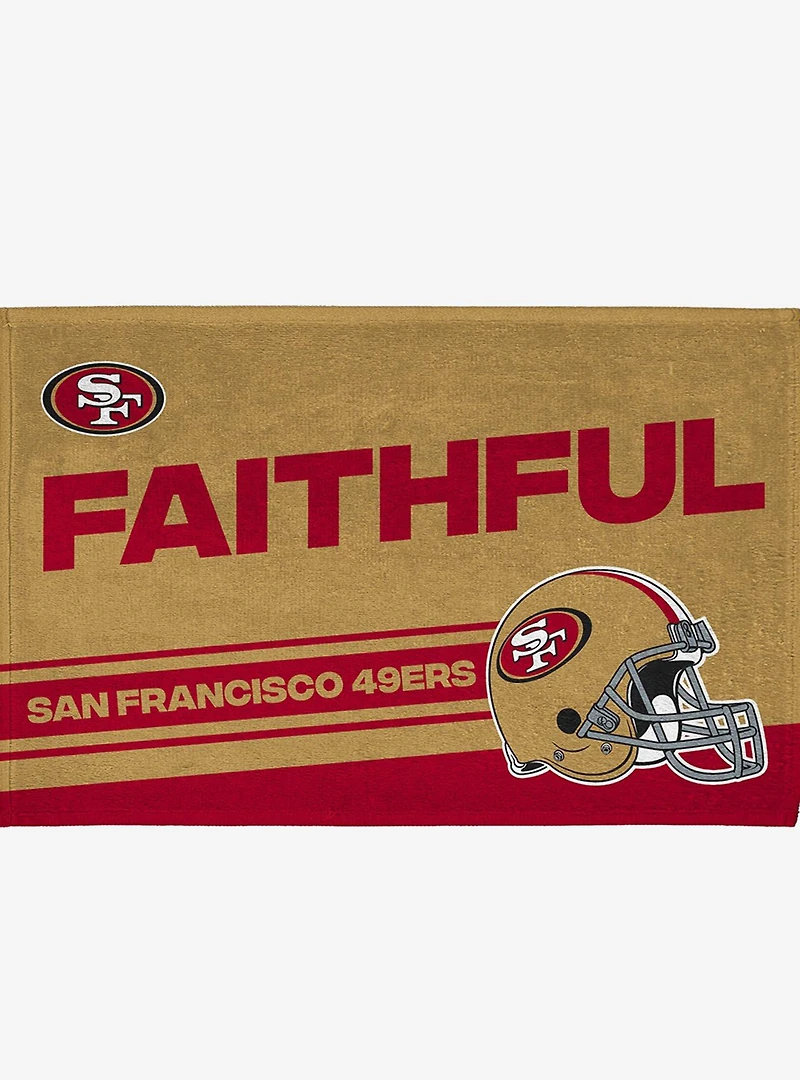 NFL 49ers Play Action Fan Towel