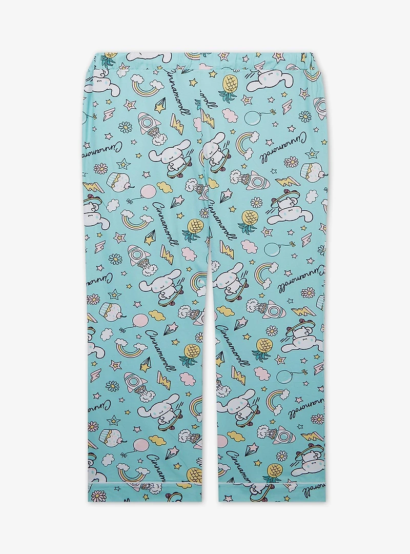 Sanrio Cinnamoroll Allover Print Women's Plus Sleep Pants