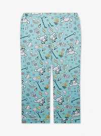 Sanrio Cinnamoroll Allover Print Women's Plus Sleep Pants