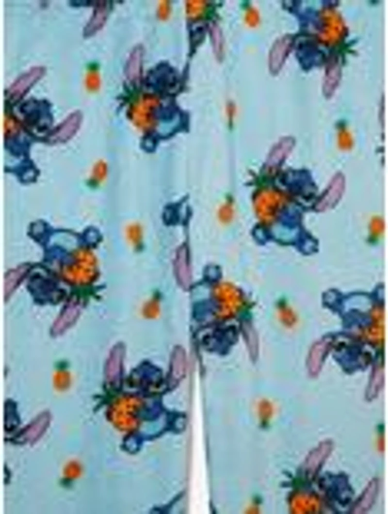 Disney Lilo & Stitch Pineapple Allover Print Women's Plus Plush Sleep Pants - BoxLunch Exclusive