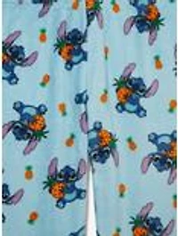 Disney Lilo & Stitch Pineapple Allover Print Women's Plus Plush Sleep Pants - BoxLunch Exclusive