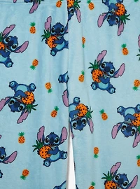 Disney Lilo & Stitch Pineapple Allover Print Women's Plus Plush Sleep Pants - BoxLunch Exclusive