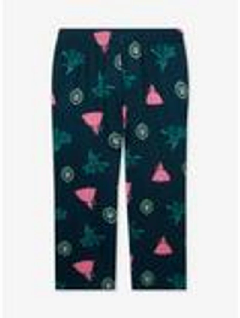 Wicked Elphaba and Glinda Allover Print Women's Plus Sleep Pants - BoxLunch Exclusive
