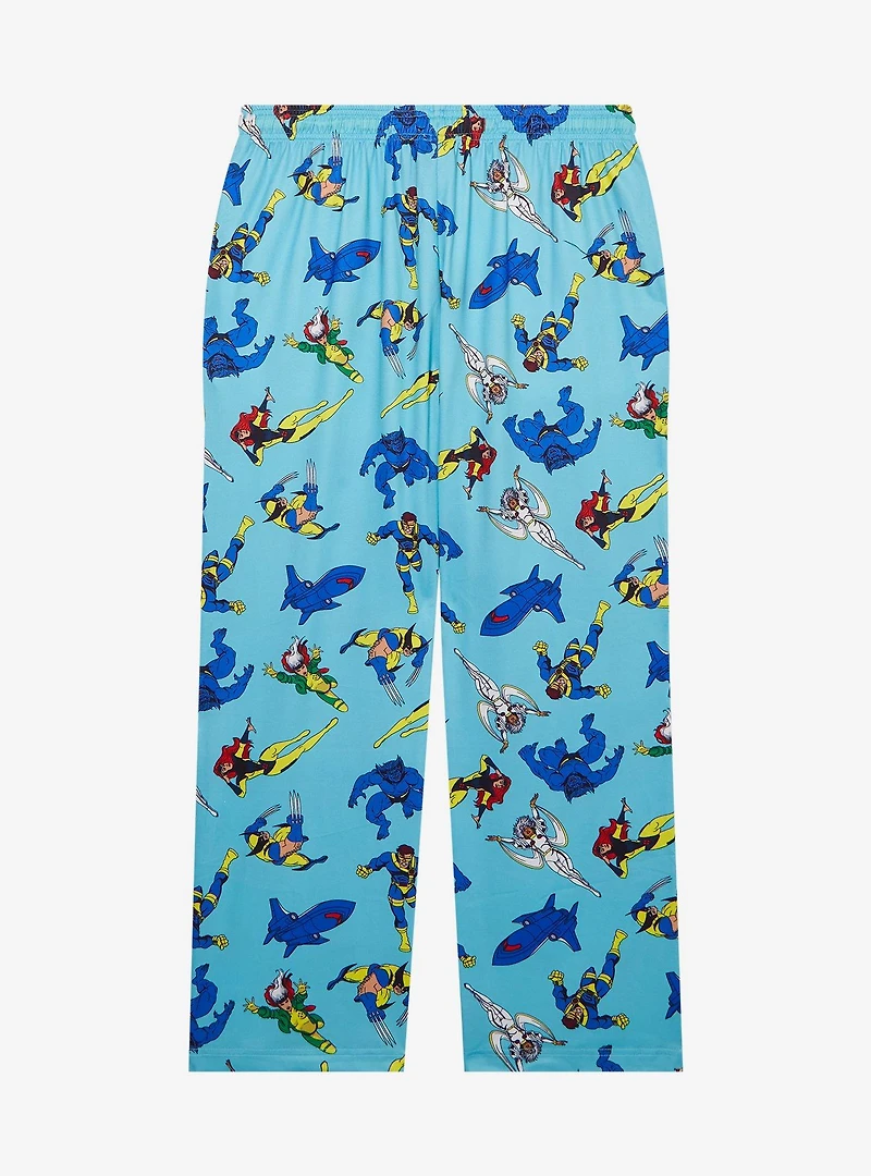 Marvel X-Men '97 Allover Print Women's Plus Sleep Pants — BoxLunch Exclusive