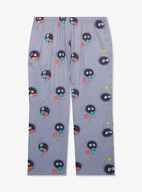 Studio Ghibli® Spirited Away Soot Sprites Allover Print Plus Sleep Pants — BoxLunch Exclusive