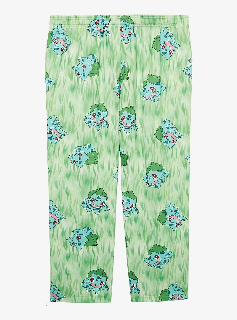 Pokémon Bulbasaur Allover Print Women's Plus Sleep Pants - BoxLunch Exclusive