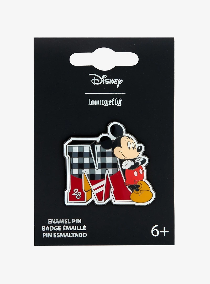 Loungefly Disney Mickey Mouse Varsity Letter Enamel Pin — BoxLunch Exclusive