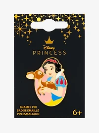 Loungefly Disney Snow White & the Seven Dwarfs Snow White & Deer Enamel Pin — BoxLunch Exclusive