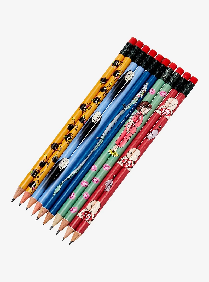 Studio Ghibli Spirited Away Graphite Pencil Set