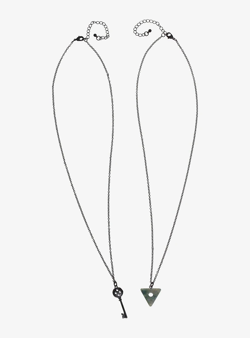 Coraline Key & Seeing Stone Bestie Necklace Set — BoxLunch Exclusive
