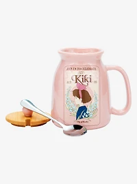Studio Ghibli® Kiki's Delivery Service Kiki Party Invite Lidded Mug with Spoon — BoxLunch Exclusive