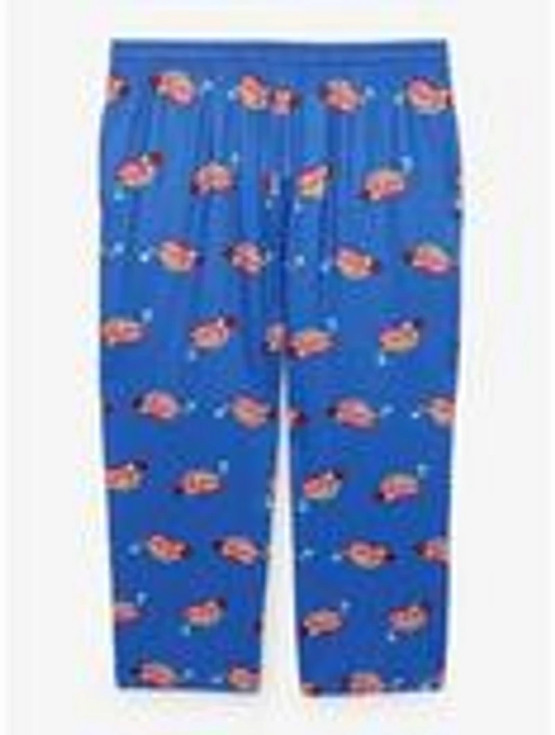Nintendo Kirby Sleeping Allover Print Women's Plus Sleep Pants - BoxLunch Exclusive