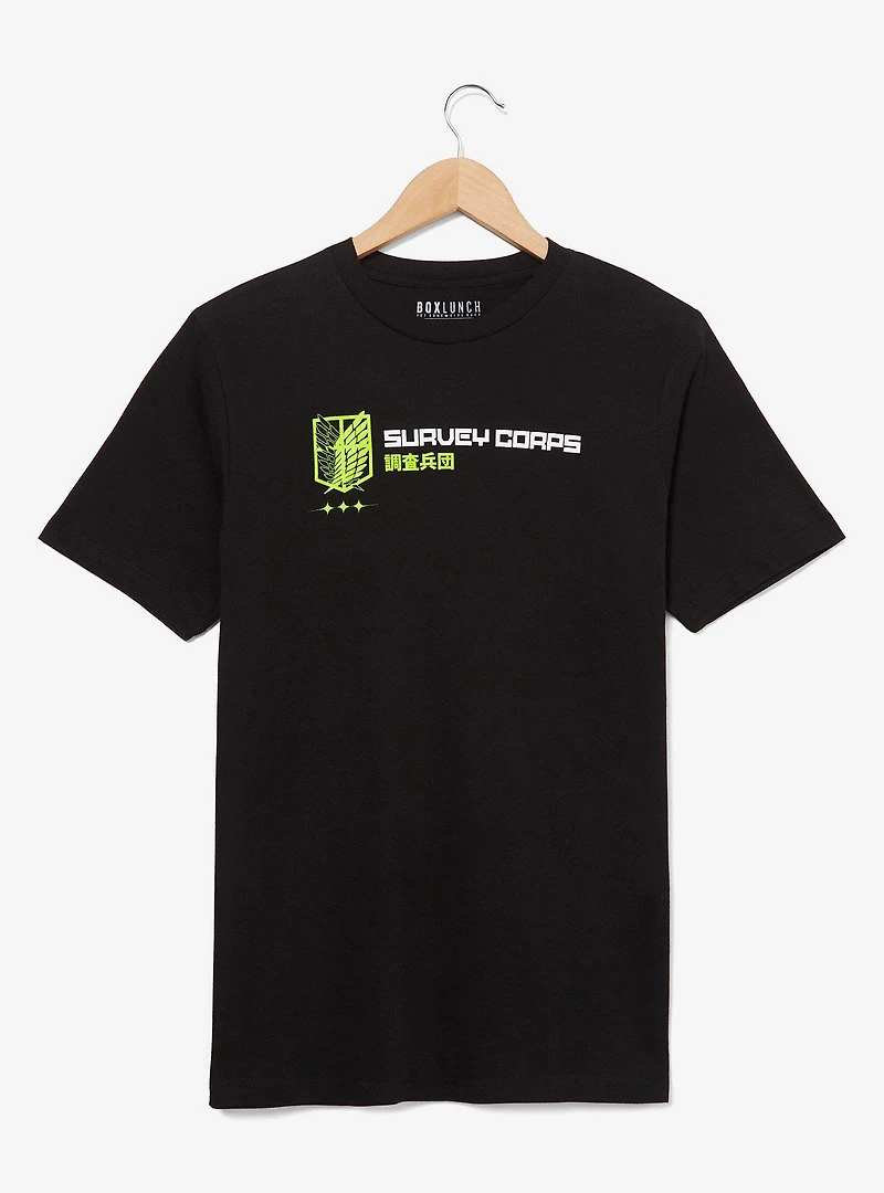 Attack on Titan Survey Corps Graphic T-Shirt — BoxLunch Exclusive
