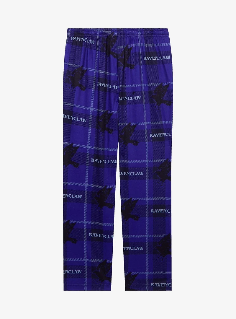 Harry Potter Ravenclaw Plaid Allover Print Sleep Pants — BoxLunch Exclusive