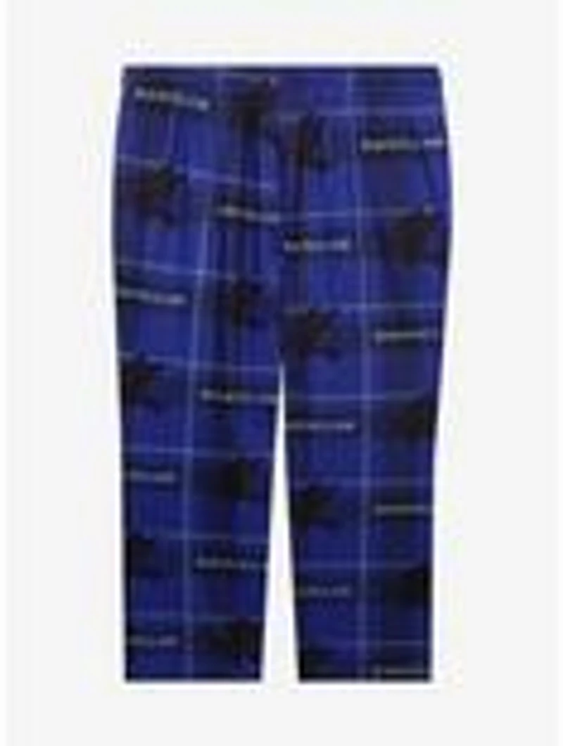 Harry Potter Ravenclaw Plaid Allover Print Women's Plus Sleep Pants - BoxLunch Exclusive