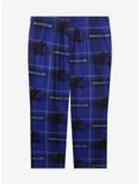 Harry Potter Ravenclaw Plaid Allover Print Women's Plus Sleep Pants - BoxLunch Exclusive