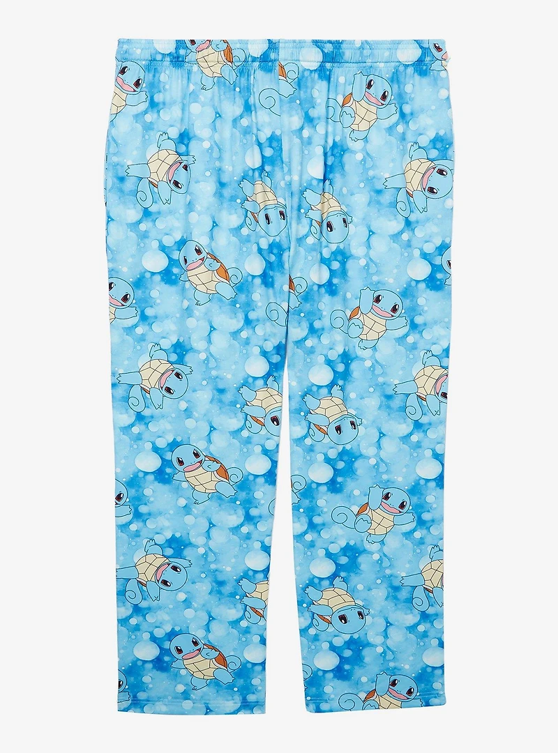 Pokémon Squirtle Bubble Allover Print Women's Plus Sleep Pants - BoxLunch Exclusive