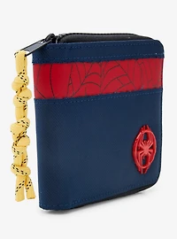 Marvel Spider-Man: Into the Spider-Verse Miles Morales Small Zip Wallet - BoxLunch Exclusive