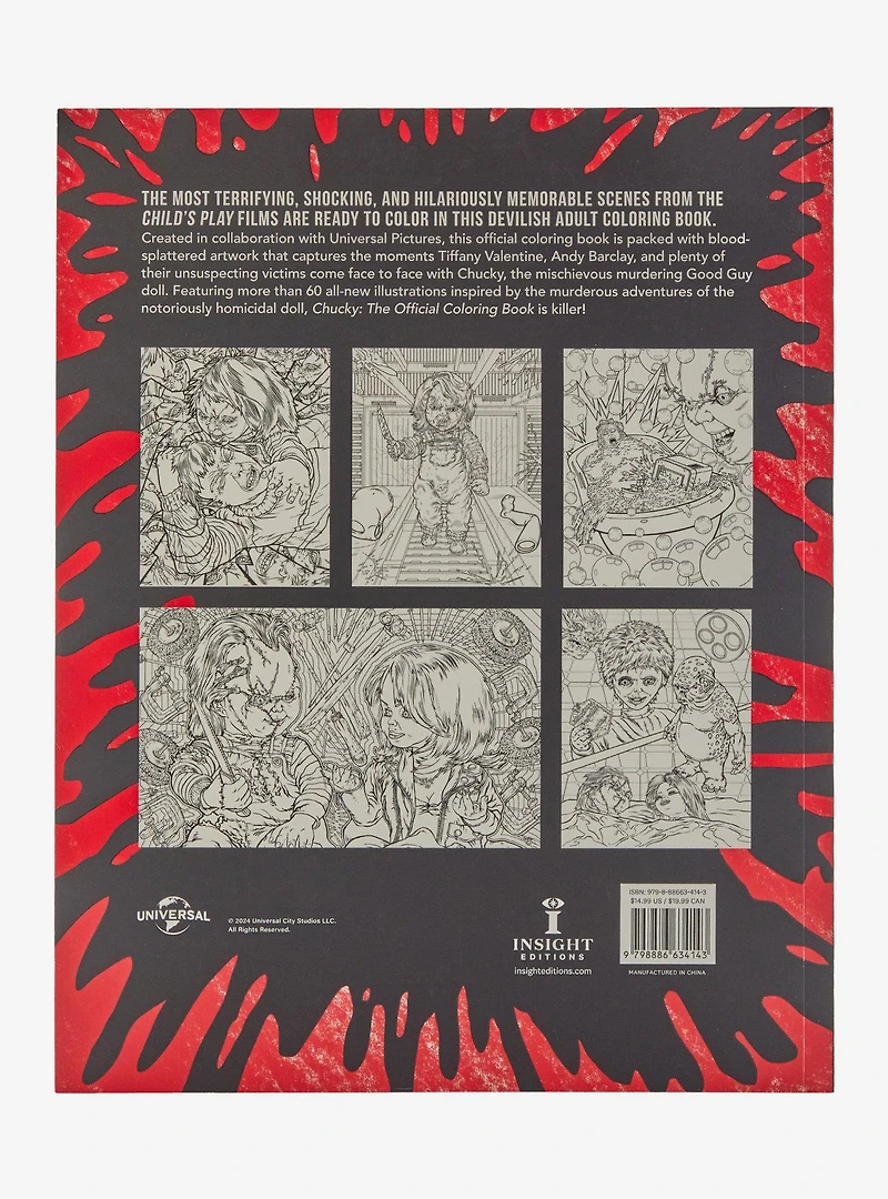 Chucky Official Coloring Book