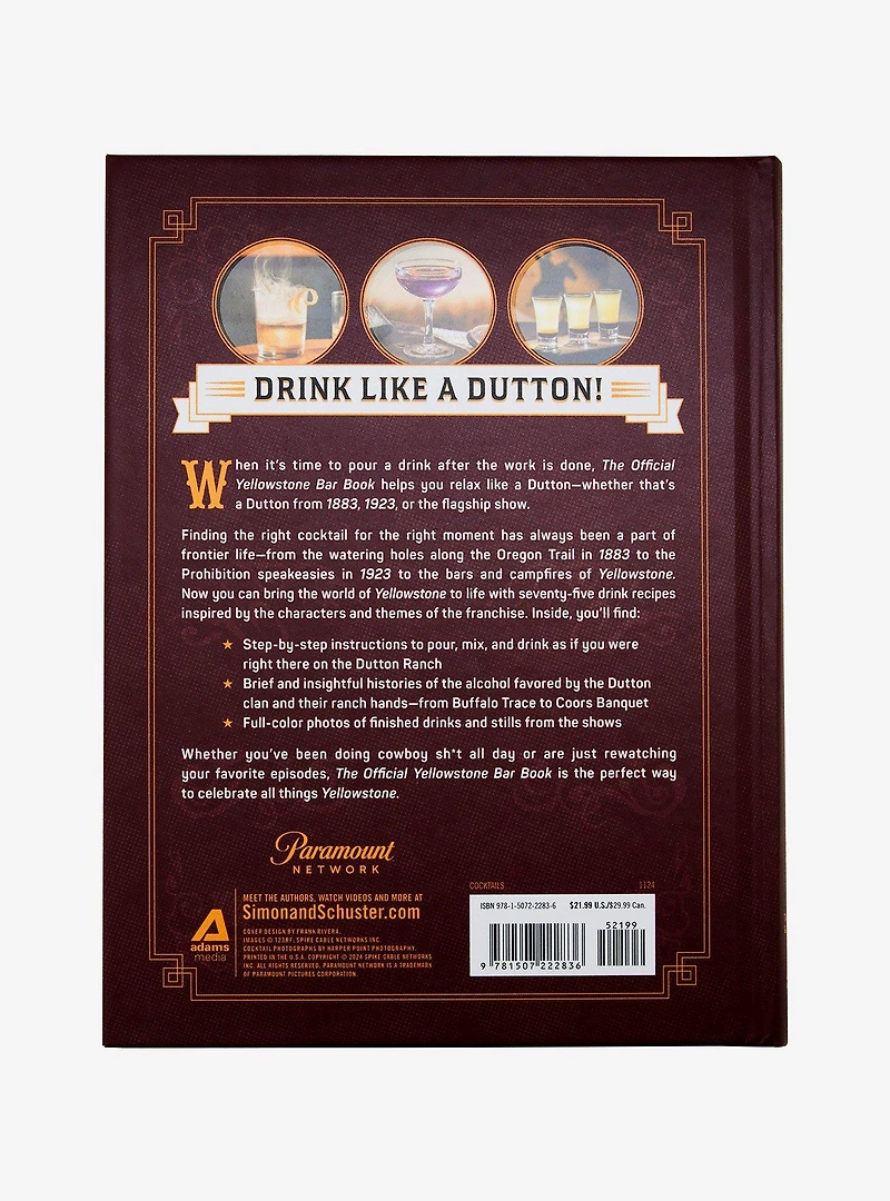 The Official Yellowstone Bar Book