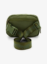 The Lord of the Rings Leaf of Lorien Green Nylon Belt Bag — BoxLunch Exclusive