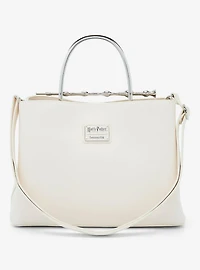 Loungefly Harry Potter Deathly Hallows Elder Wand Cream (New Pebble Texture) Handbag - BoxLunch Exclusive