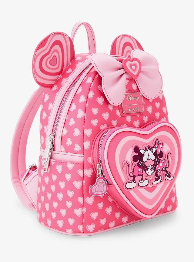 Minnie Mouse Loungefly Disney Mickey & Minnie Mouse Heart  display picture 1