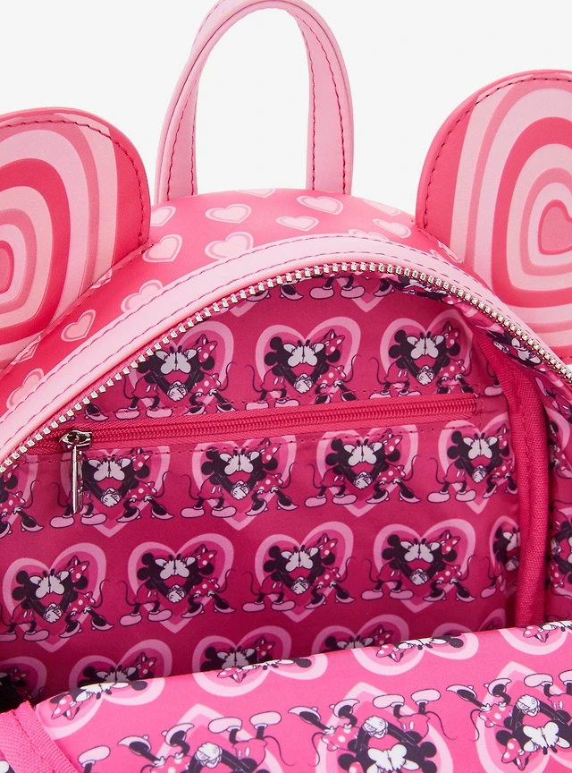 Minnie Mouse Loungefly Disney Mickey & Minnie Mouse Heart  display picture 3