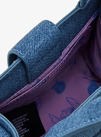Loungefly Disney Lilo & Stitch Denim Stitch Crossbody Bag - BoxLunch Exclusive