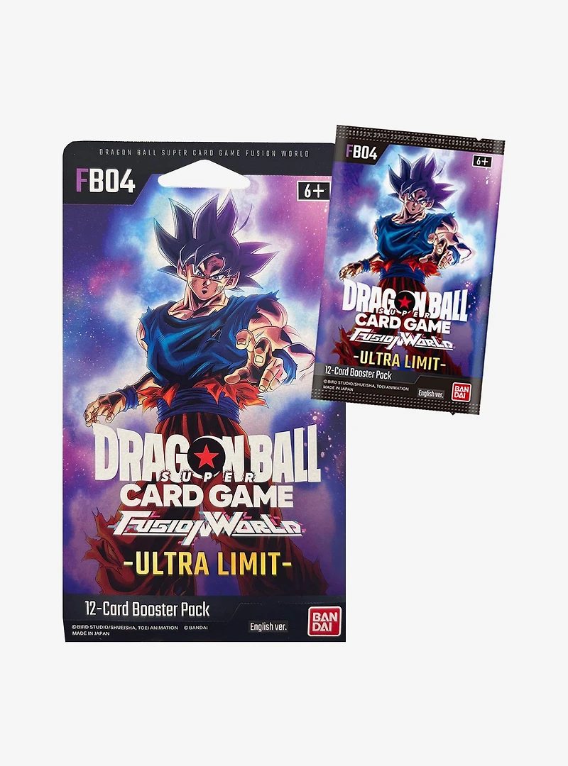 Dragon Ball Z Super Card Game: Fusion World Ultra Limit Booster Pack
