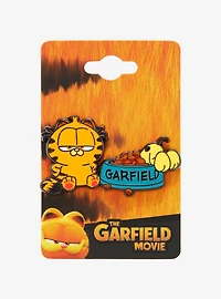 Garfield Baby Odie & Garfield Food Bowl Enamel Pin — BoxLunch Exclusive