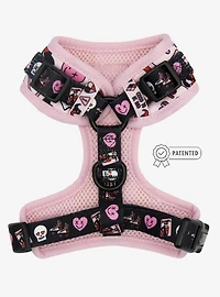 DC Comics Harley Quinn x Sassy Woof Adjustable Dog Harness