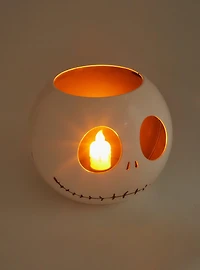 Disney The Nightmare Before Christmas Jack Skellington Skull LED Candle Light